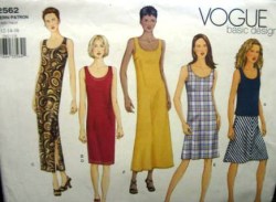 2562 STRAIGHT-A-DRESS LENGTHS,TOP, BIAS SKIRT PATTERN 6-10,12-16